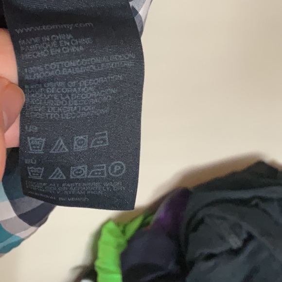 Tommy Hilfiger men’s custom fit plaid shirt Size XL - Picture 6 of 7